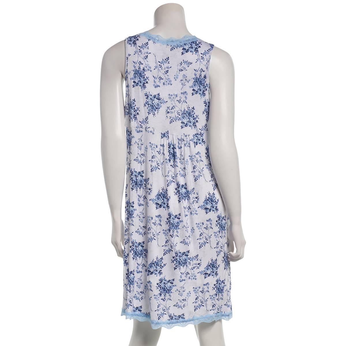 Womens René Rofé® Sleeveless Lace Floral Chemise