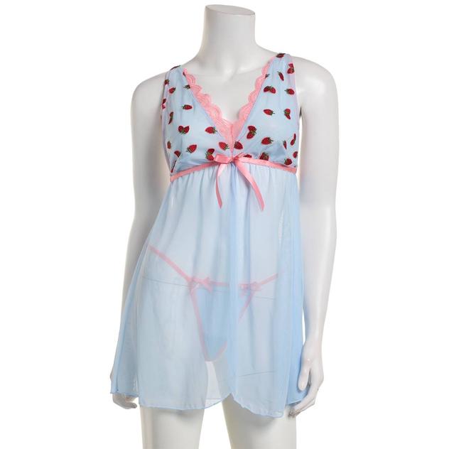 Womens Spree Intimates Flirty Flyaway Babydoll