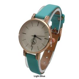 Womens Olivia Pratt™ Faux Leather Chronograph Watch - D60029