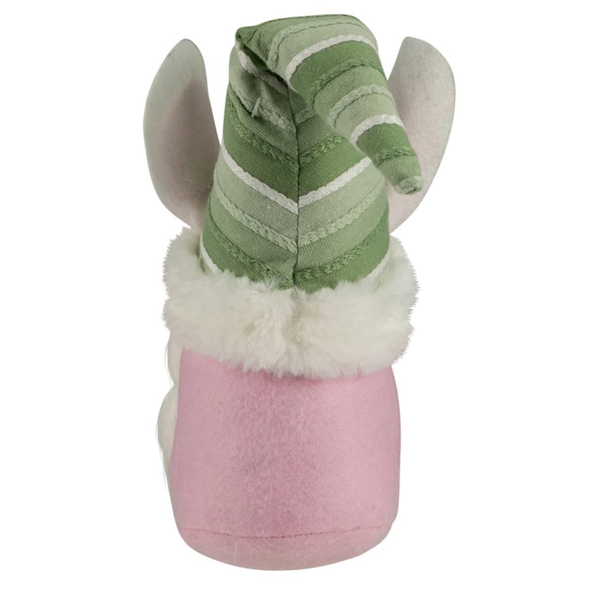 Northlight Seasonal Gnome Girl with Bunny Ears Easter Figurine