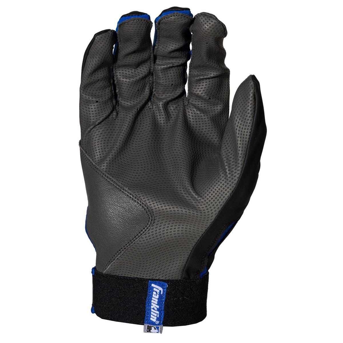 Franklin® Adult Digitek MLB Gloves - Black/Royal