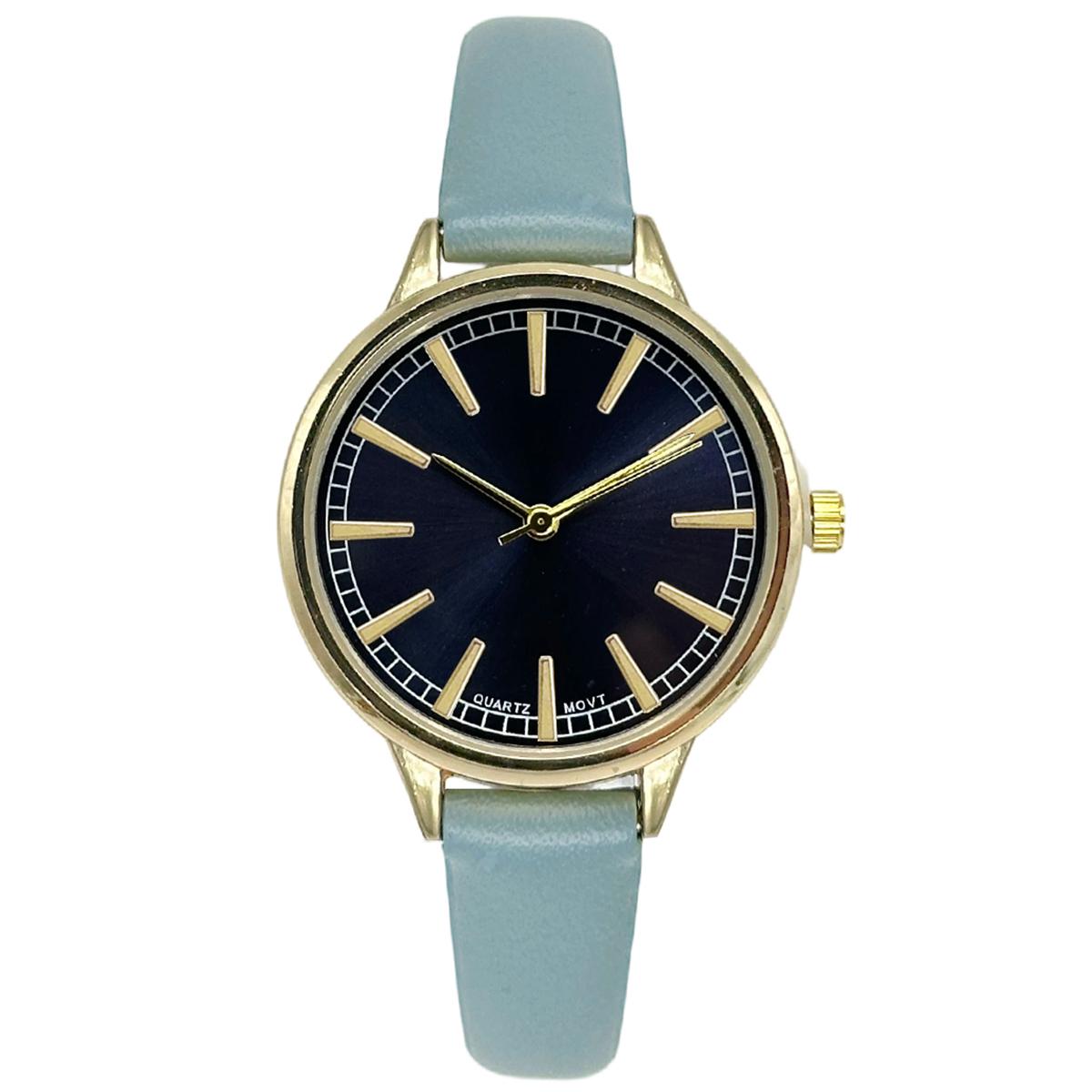 Womens Gold Easy Read Quartz Dial Watch - LWPU08BV