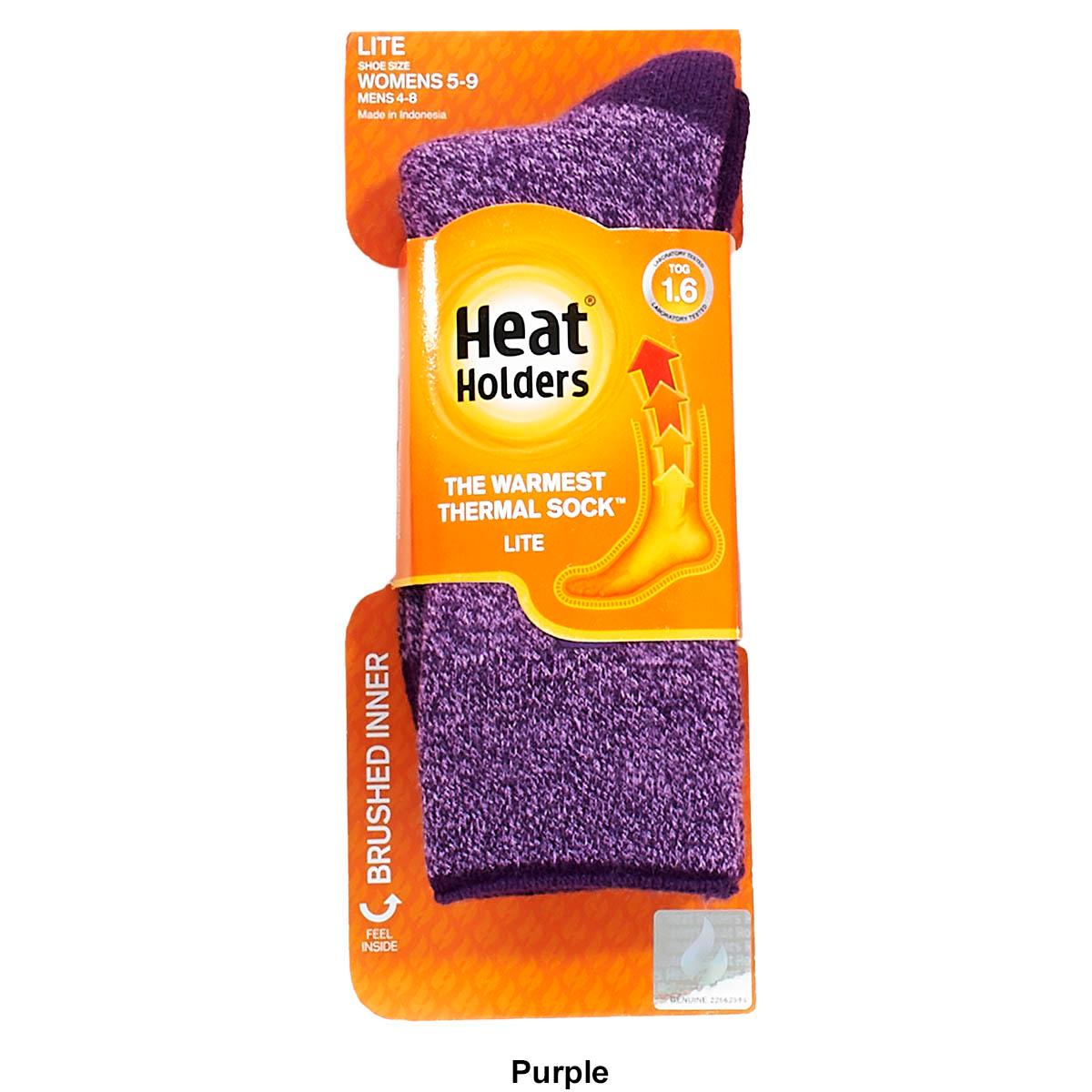 Womens Heat Holders® Lite Twist Crew Socks