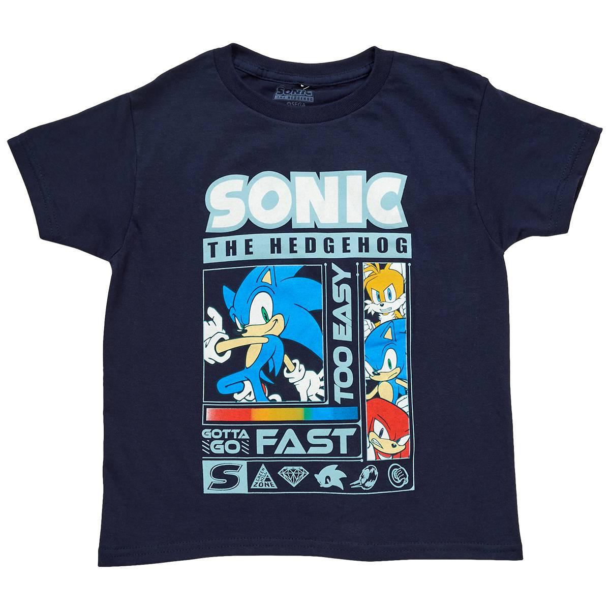 Boys (8-20) Freeze Sonic Short Sleeve Game on Graphic Tee