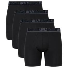 Mens Hanes(R) 4pk. Moves Boxer Briefs