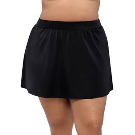 Plus Size Swimshaper Solid Swim Skirt