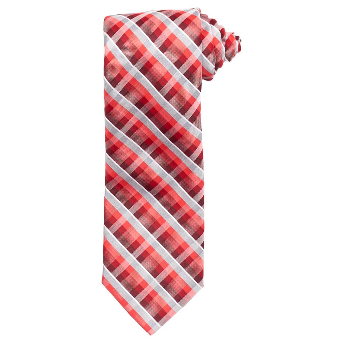 John Henry(R) Meadow Plaid Tie