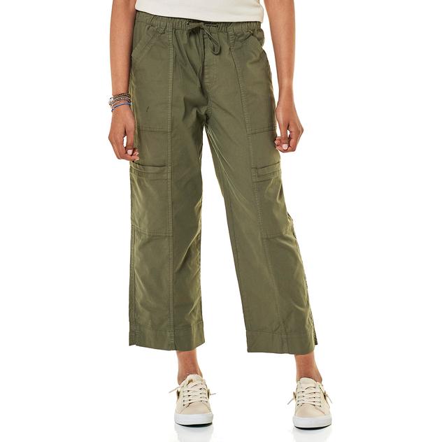 Petite Architect® Ankle Canvas Cargo Pants