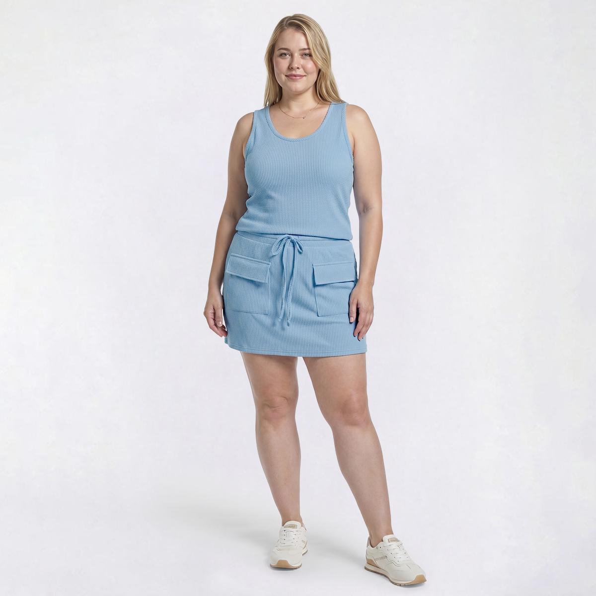 Juniors Plus Jolie & Joy Tank and Cargo Skort Set
