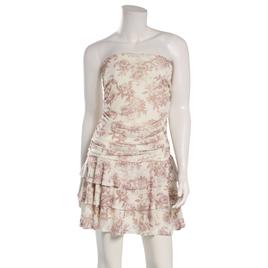 Juniors Madden Girl Floral Mesh Triple Tier Tube Dress