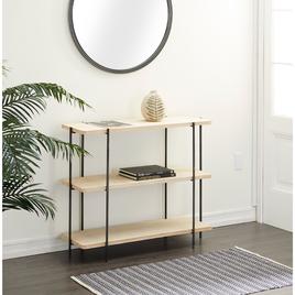 9th & Pike® Rectangular Wood 3-Tier Console Table