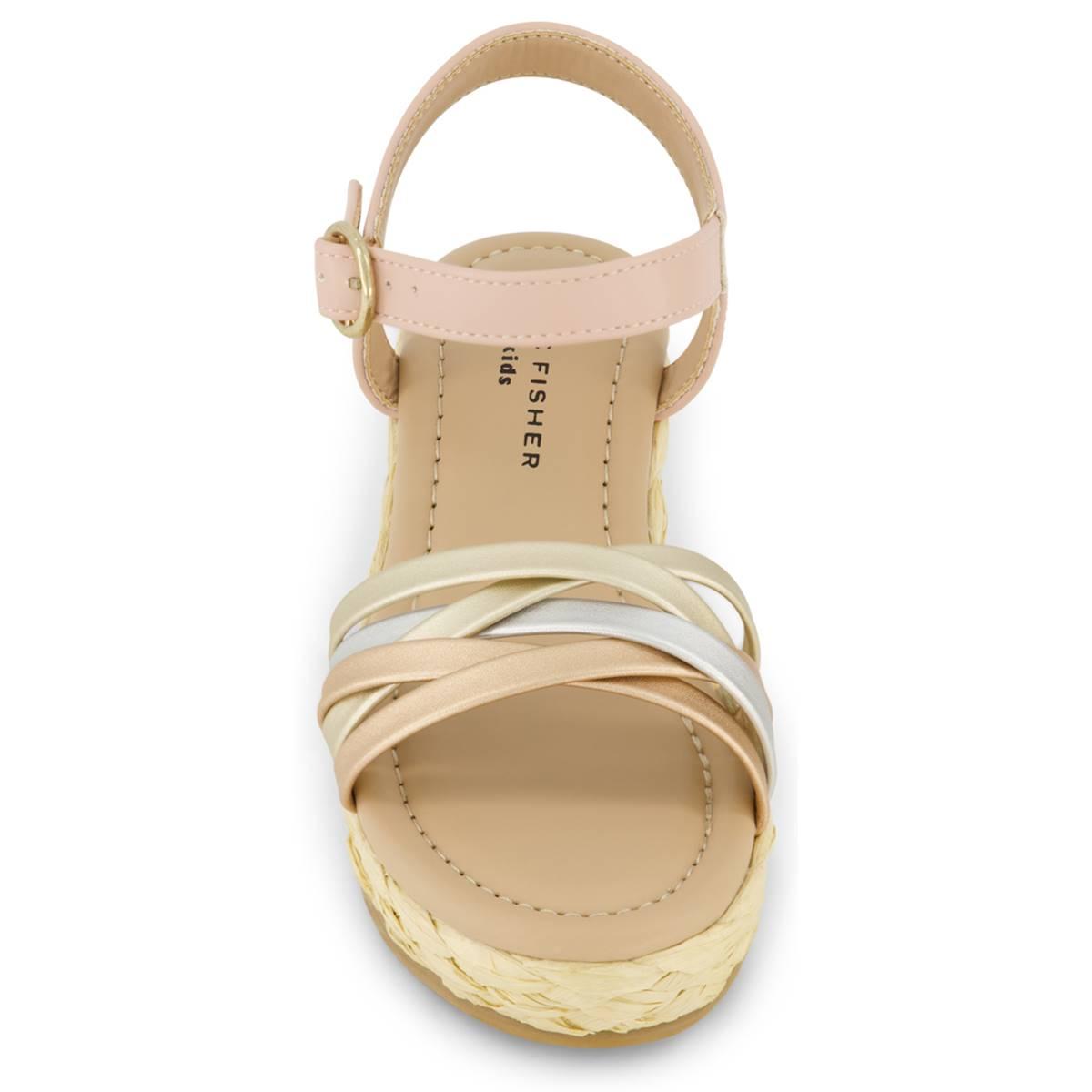 Big Girls Marc Fisher Marren Weave Wedge Sandals