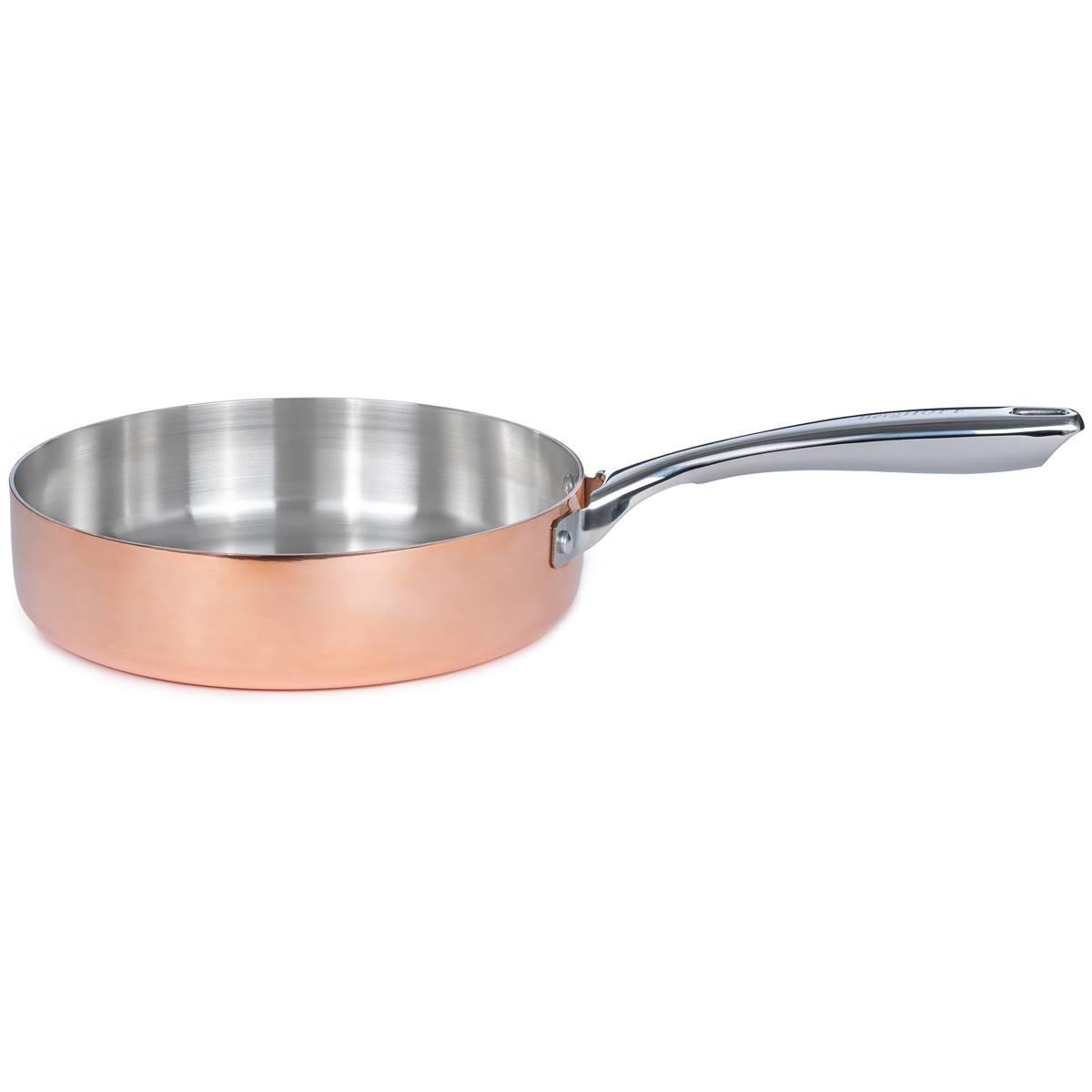BergHOFF Vintage Tri-Ply Copper 9.5in. Deep Skillet