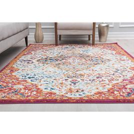 Rugs America™ Hailey Amelia Blush Abstract Vintage Area Rug