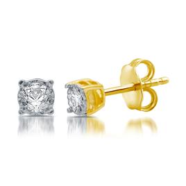 Diamond Classics™ 10kt. Yellow Gold 1/4ctw. Stud Earrings