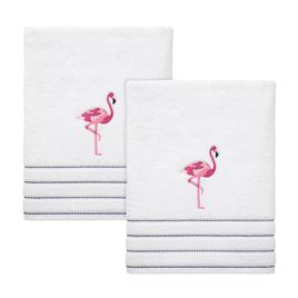 IZOD(R) Flamingo 2pk Bath Towel Collection