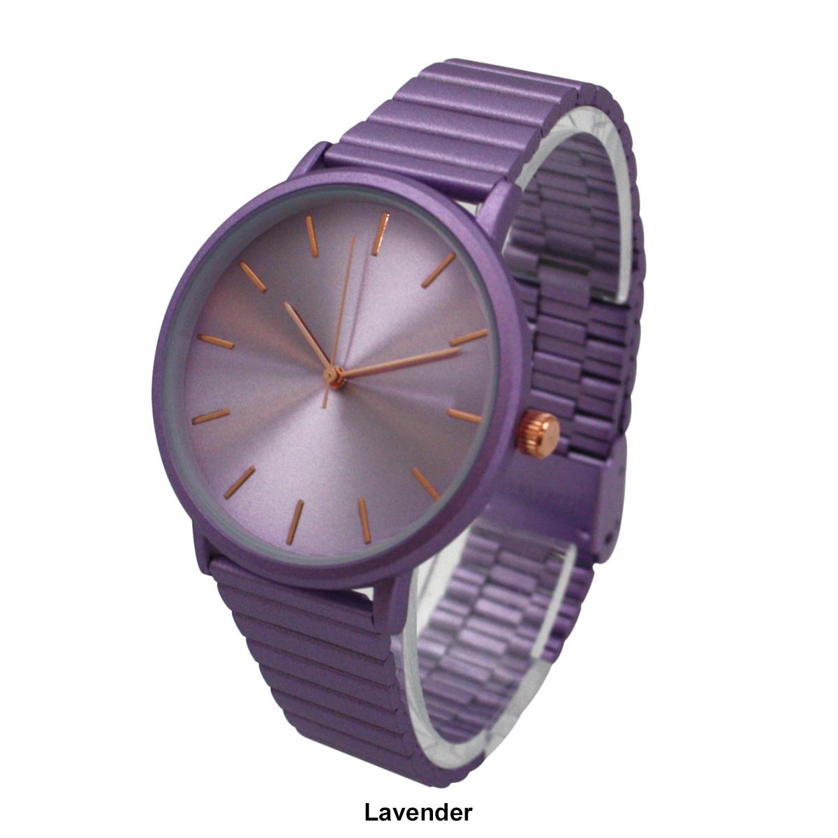 Womens Olivia Pratt™ Pastel Colors Minimalist Watch - D60064