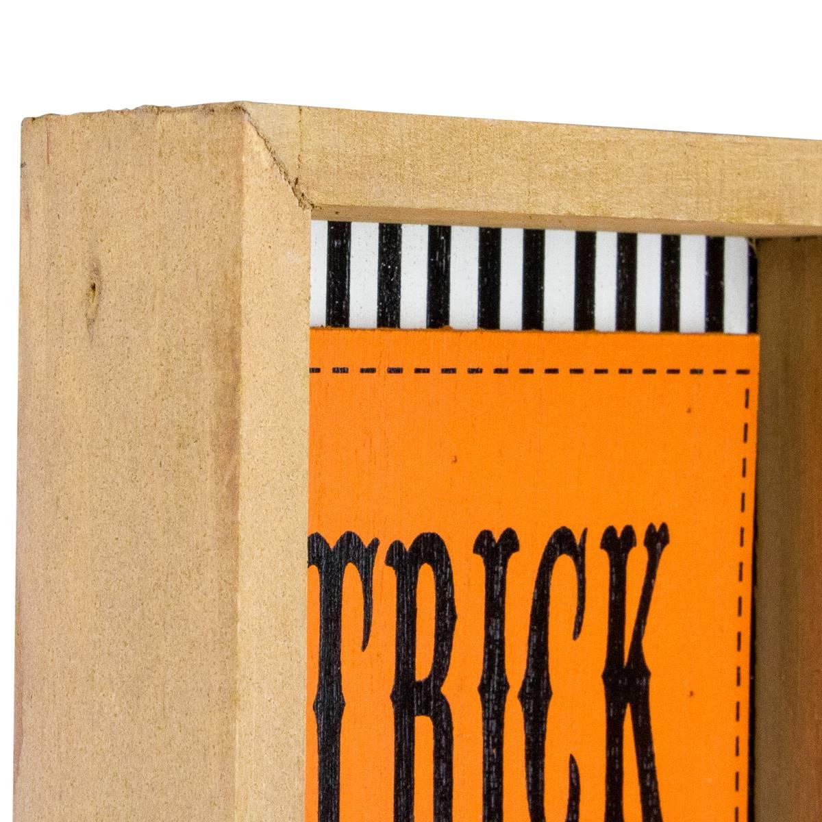 Northlight Seasonal "Happy Halloween" Wooden Shadow Box Plaques