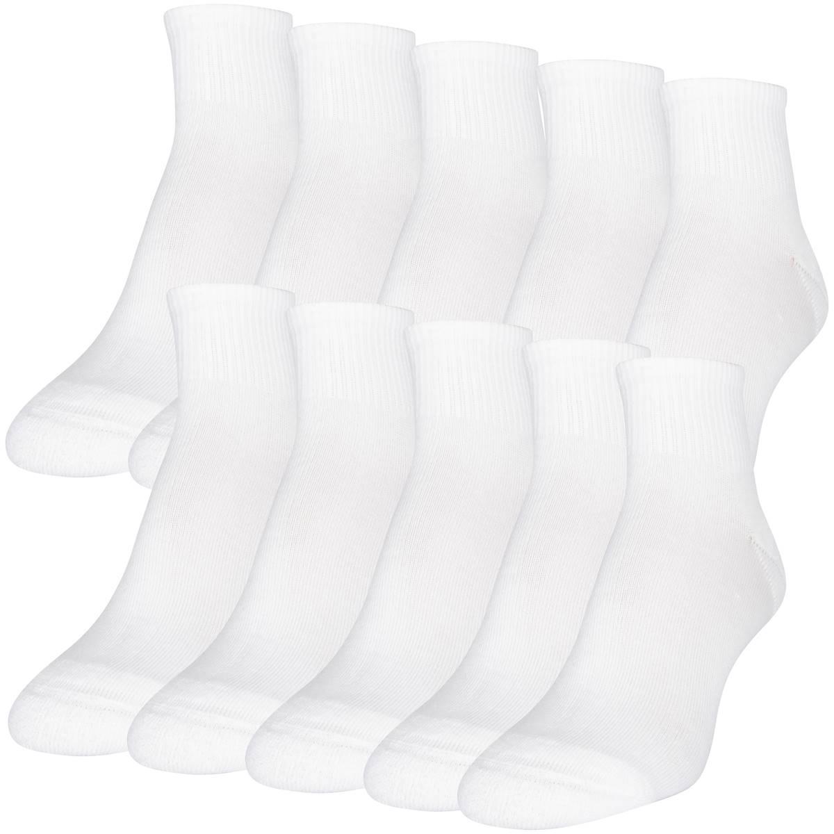 Womens Gold Toe(R) Cushion Heel and Toe Ankle Socks