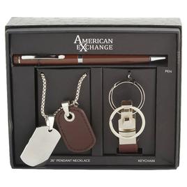 Mens Gentlemen''s Classics(tm) Necklace/Keyfob/Pen Set