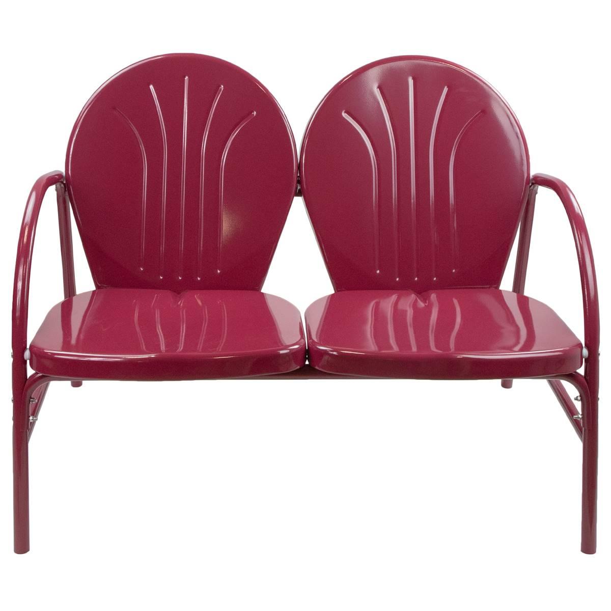 Northlight Seasonal 42in. Outdoor Retro Tulip Loveseat