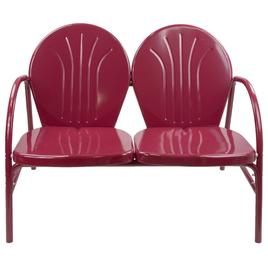 Northlight Seasonal 42in. Outdoor Retro Tulip Loveseat