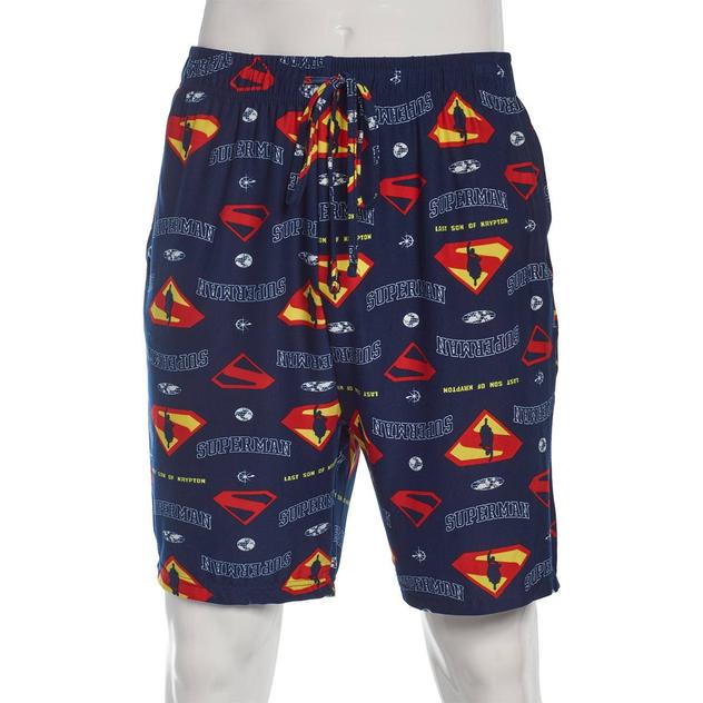 Mens Superman™ Logo Pajama Shorts