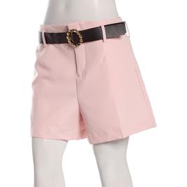 Juniors Love Tree Vertigo Belted Walk Shorts