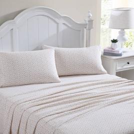 Laura Ashley Evie Cotton Flannel Sheet Set