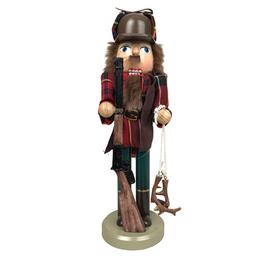 Santa's Workshop 14in. Retro Deer Hunter Nutcracker