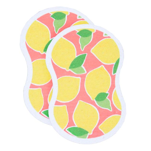 Ritz Lemon Toss Pink Pop Up Sponges