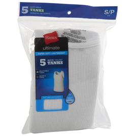 Boys (8-20) Hanes Ultimate® 5pk. Athletic Tank Tops - White