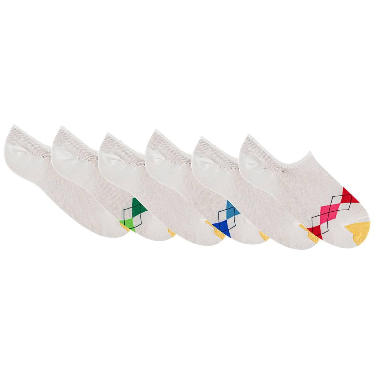 Womens Gold Toe® 6pk. Argyle Invisible 21.00
