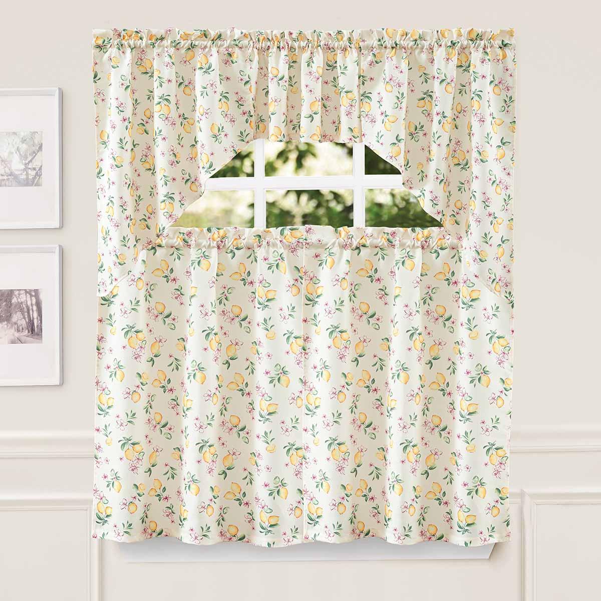 Laura Ashley(R) Lemon Floral Swag