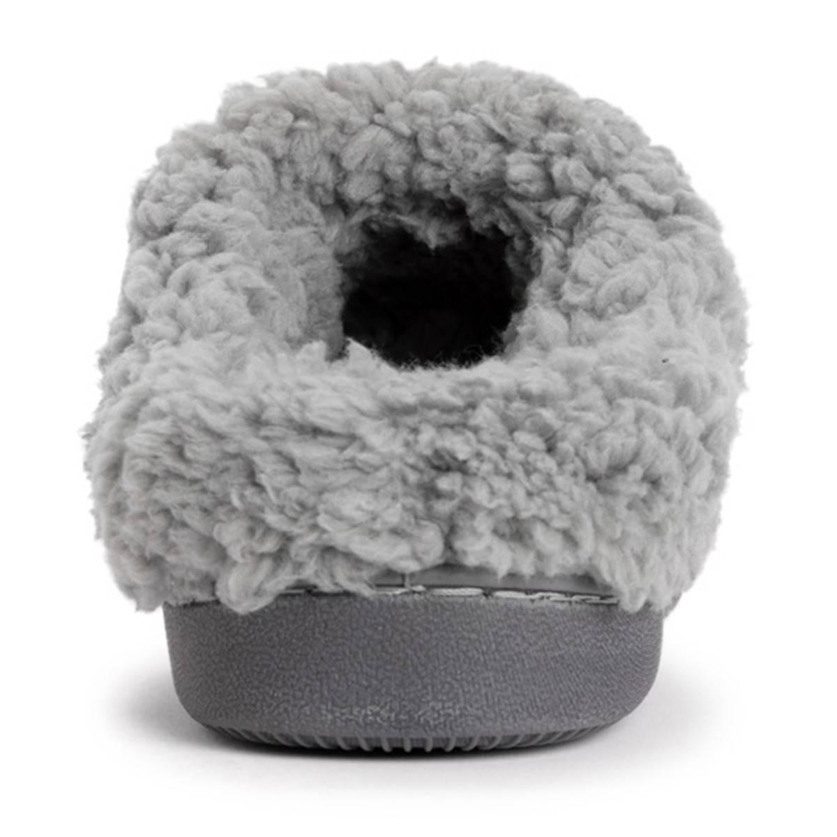 Womens MUK LUKS® Suzanne Clog Slippers - Grey/Cinder