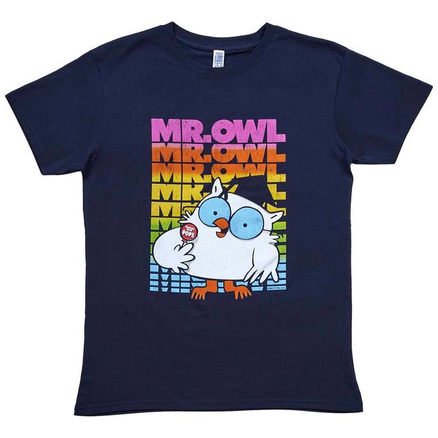Young Mens Tootsie Pops Mr. Owl Short Sleeve Tee