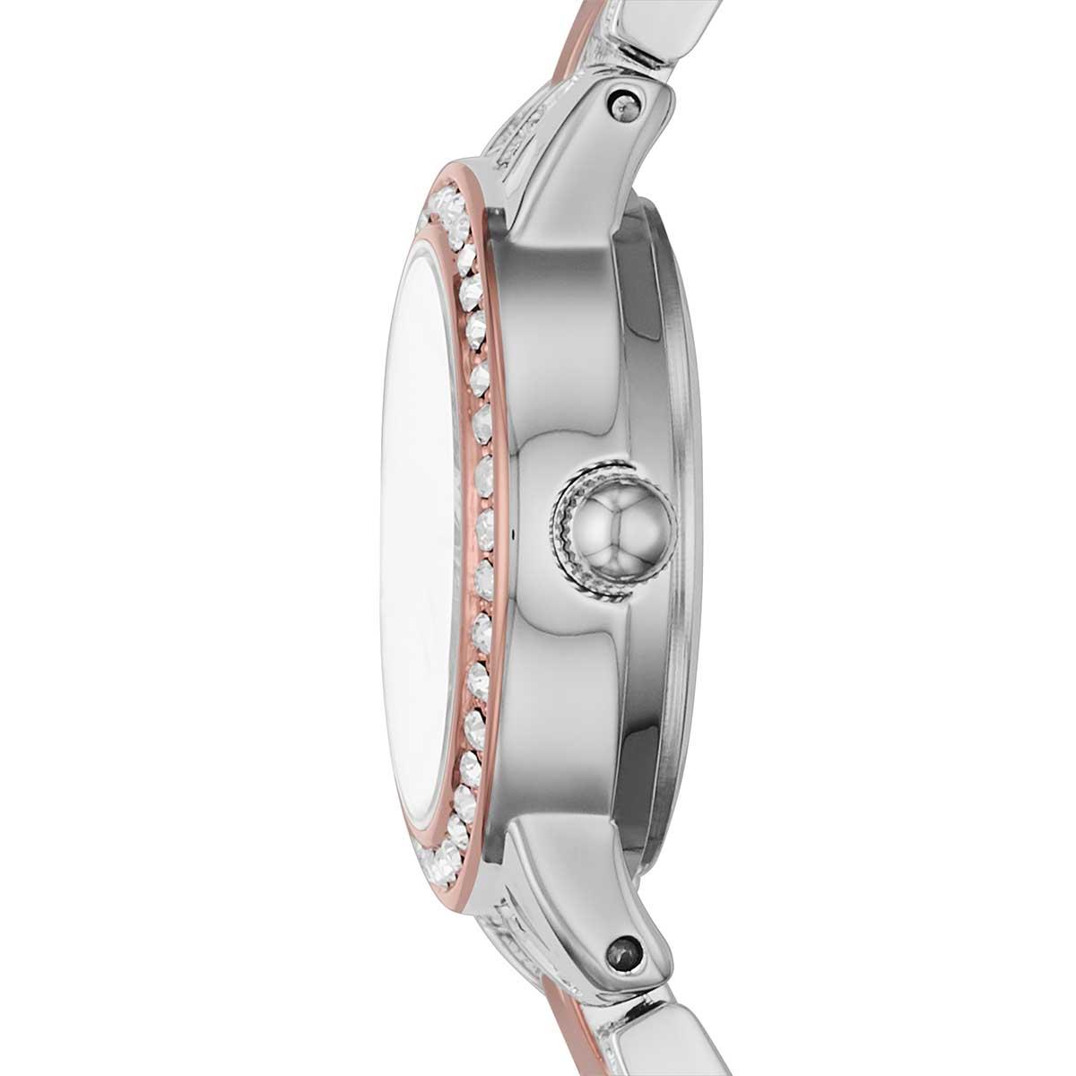 Womens RELIC by Fossil Rose Gold & Silver Bracelet Watch-ZR34588