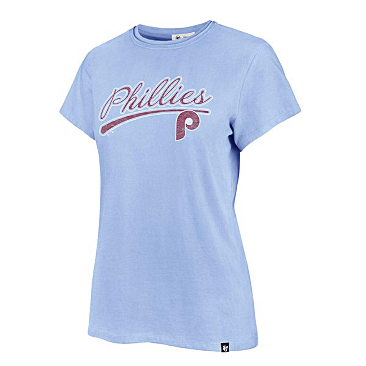 Womens ''47 Brand Phillies Believer Short Sleeve Tee