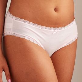 Womens Laura Ashley(R) 5pk. Ribbed Bikini Panties - LS5501-5PKM