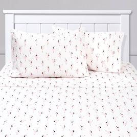 Sweet Home Collection Kids Fun & Colorful Ballerina Sheet Set