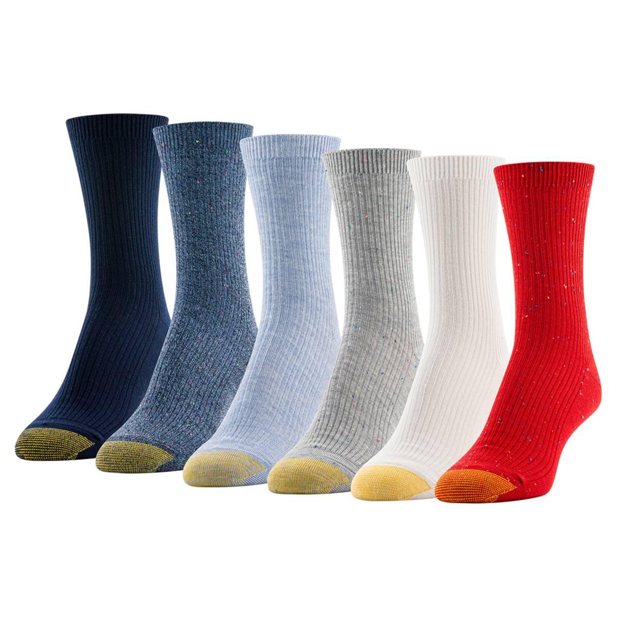 Womens Gold Toe® 6pk. Americana Midi 21.00