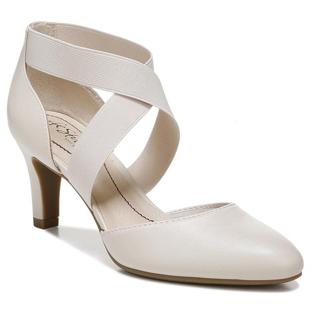Womens LifeStride Gallery Classic Almond Toe Pumps