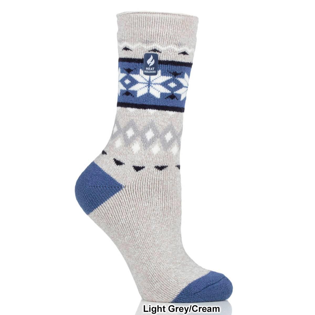 Womens Heat Holders® Melissa Lite™ Fair Isle Crew Socks