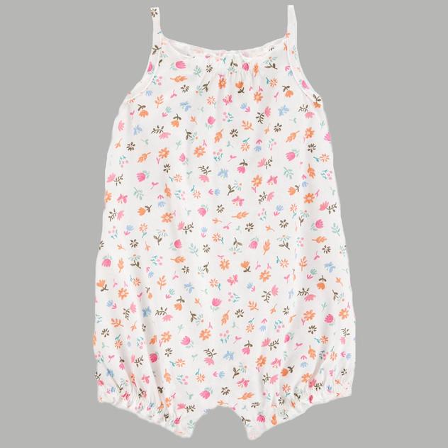 Baby Girl (NB-24M) Carter’s® Colorful Ditsy Floral Cotton Romper