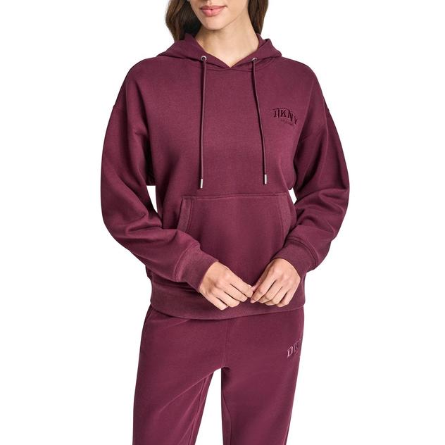 Womens DKNY Sport Kangaroo Pocket Drawstring Hoodie