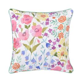 J. Queen New York Jules 18in. Square Quilted Decor Throw Pillow
