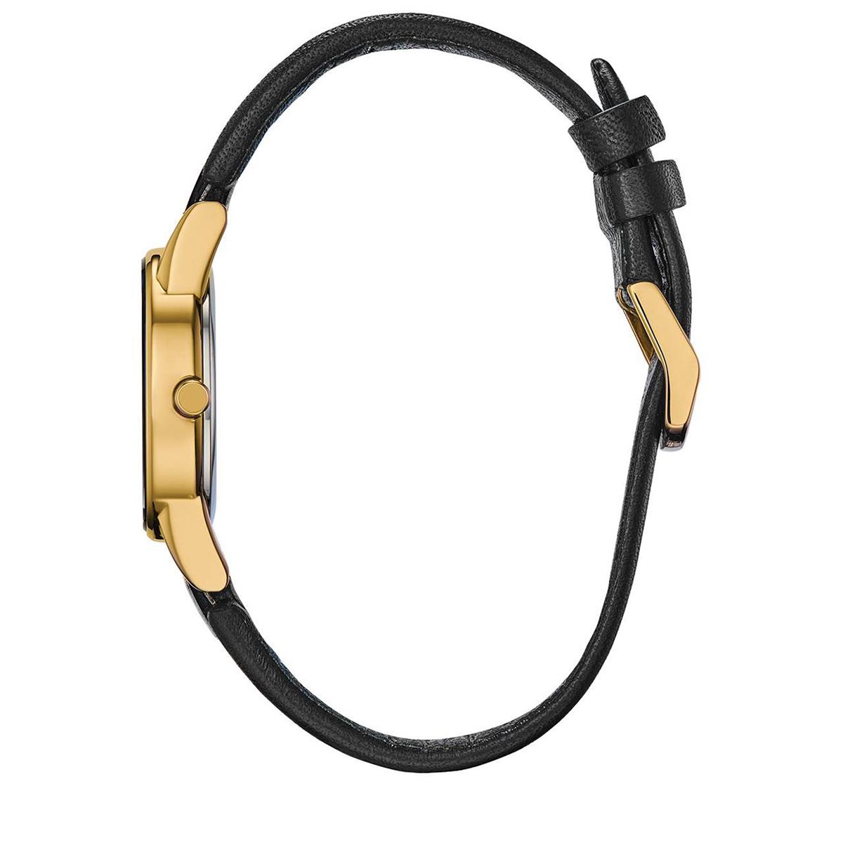 Womens Citizen® Gold-Tone Black Dial Watch - GA1052-04E