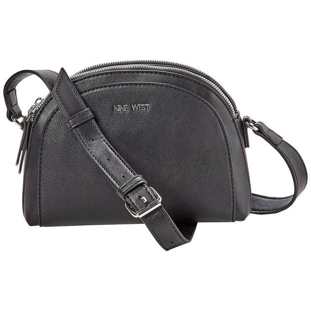 Nine West Gertrude Triple Compartment Dome Crossbody - Black