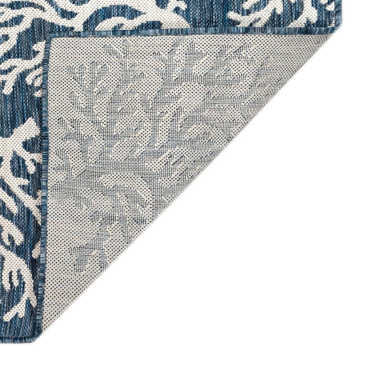 Liora Manne Carmel Coral Border Indoor/Outdoor Runner