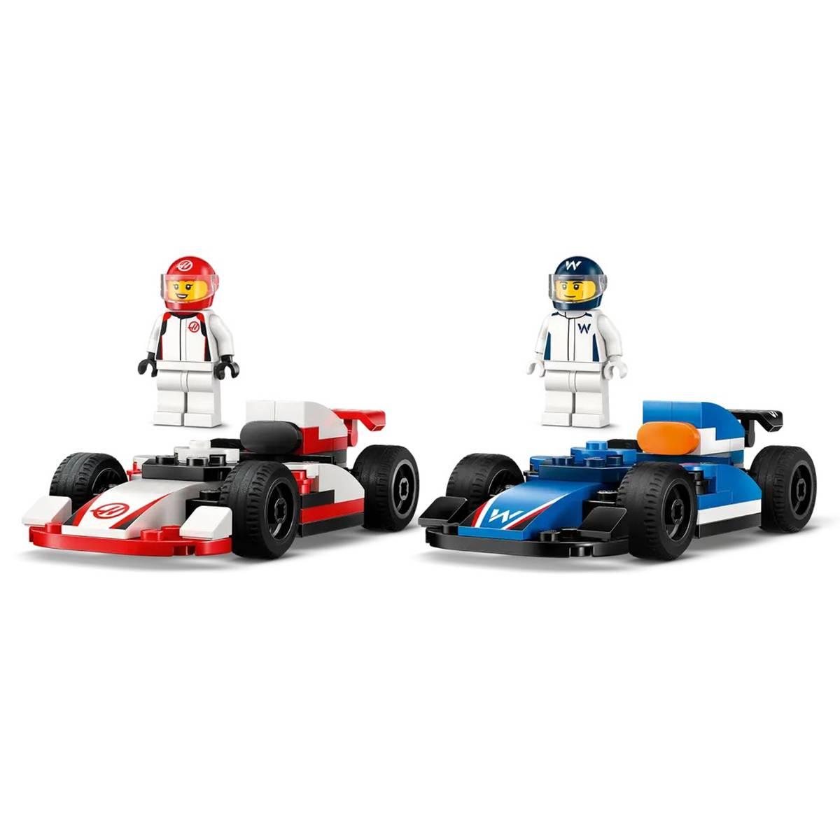 LEGO® CITY F1® Williams Racing & Haas F1® Race Cars Building Kit